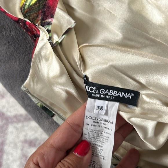 Dolce Gabbana Flower Dress Authentic - Picture 6 of 12